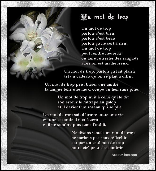 Poeme je suis contente de t'avoir rencontrer